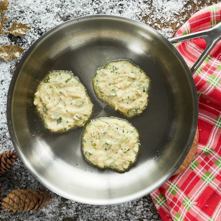 Драники с рисовыми хлопьями
