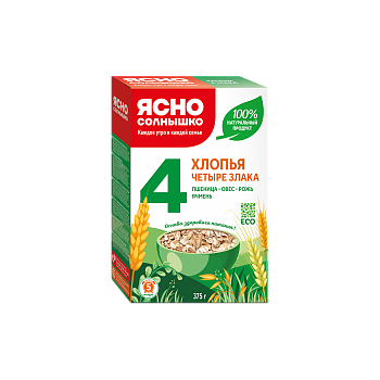 Хлопья 4 злака